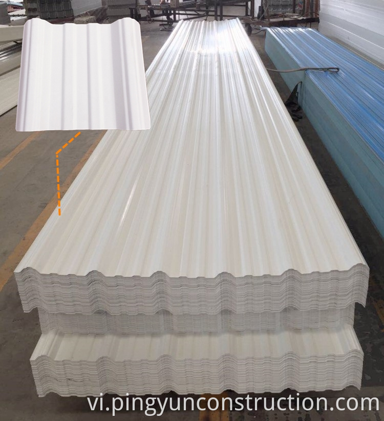 PVC roof tile